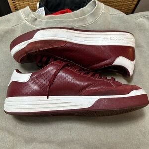Adidas Rod Laver Classic Burgundy Shoes Size Men’s 10.5 (No insoles)